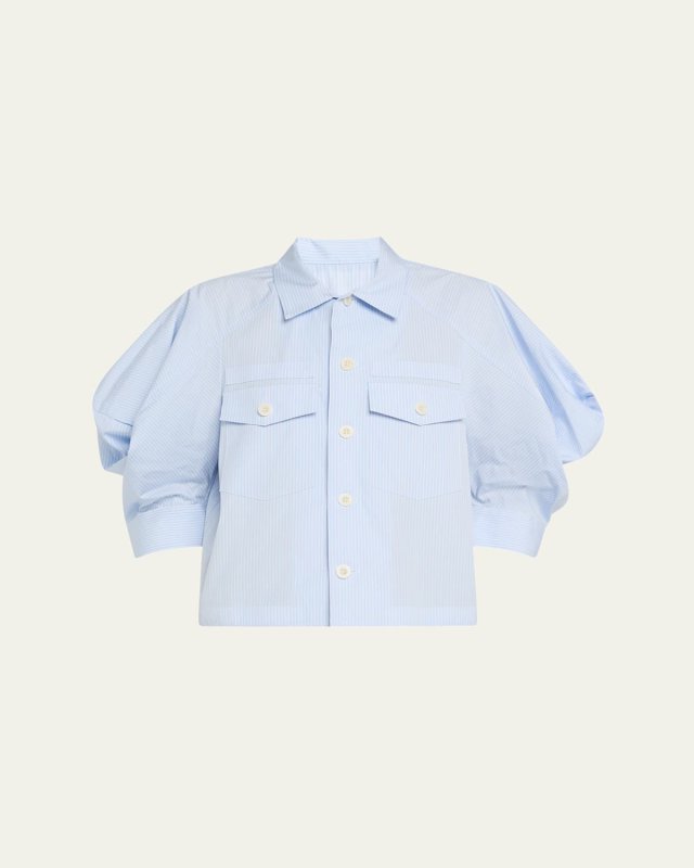 Button Down Cotton Poplin Shirt